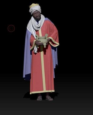 Standing Wise King - Baldassarre