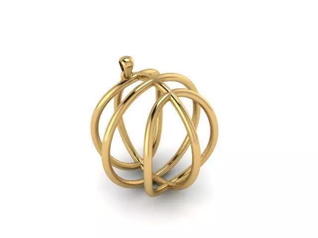basketball ball pendant 106