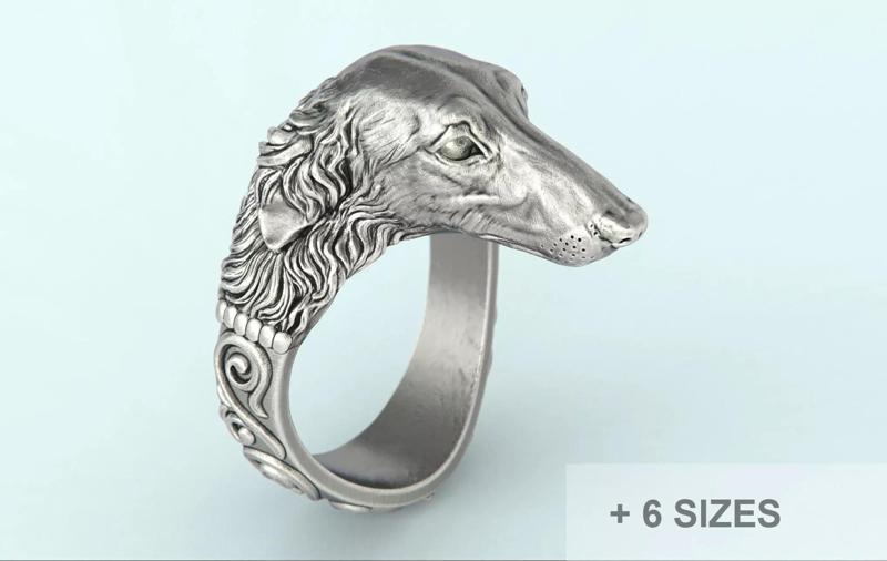 Borzoi Dog Ring