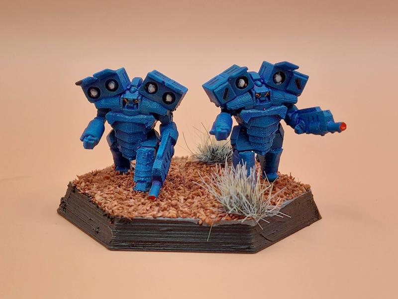 MWDA Battle Armor Grenadier II 6mm scale