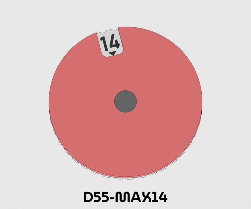Life/Score Counter D55 : Max 14