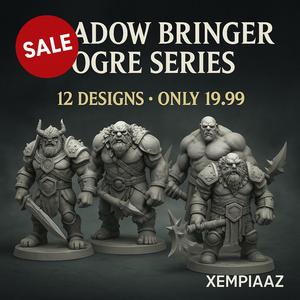Shadow Bringer Ogre series 12 designs + 1