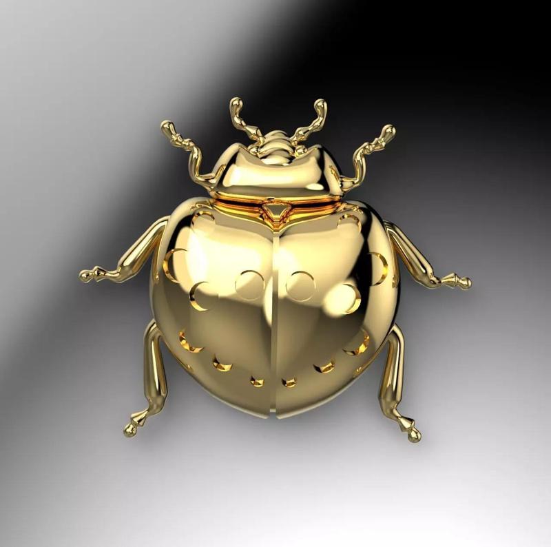 beetle vasp bee 3d model 3D print model