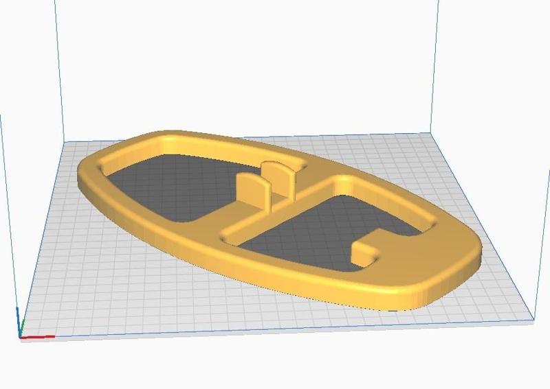 Metal Detector Searching Coil Housing 12x6.7 inchs for Mono PI