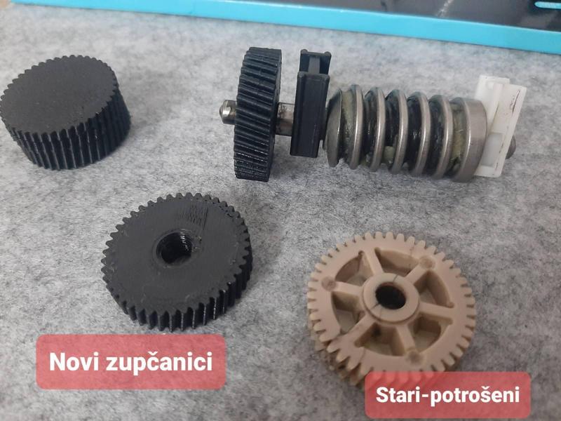 Passat B6 electric seat adjustment gear