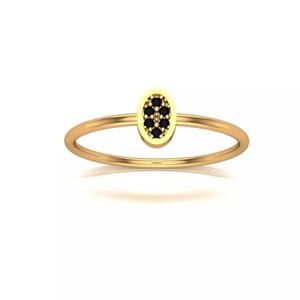 Jewelry gold ring with stones