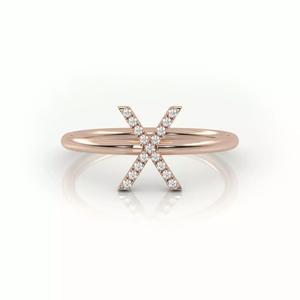 Initial X ring size 54 with professional renderings