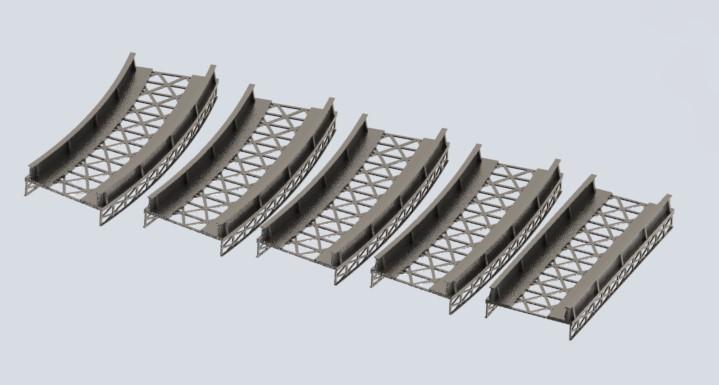 OO/HO Scale Girder Bridge