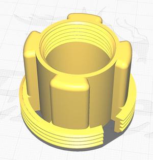 Boat water tank filler cap