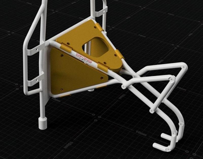 RC X-Rider Flamingo Roll Cage Cover