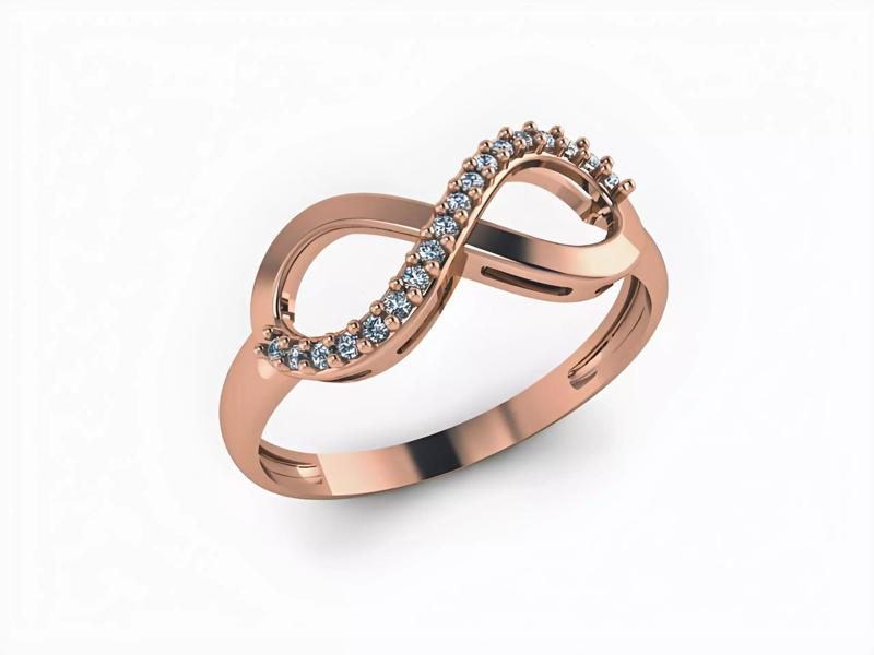 Infinity Diamond Ring