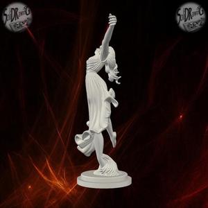 Graceful Woman Dancing in Freedom – SoliDRawinGs SG722