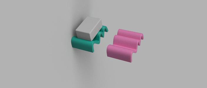 Modern Soap Holder - Stylish 3D Printed Soap Dish