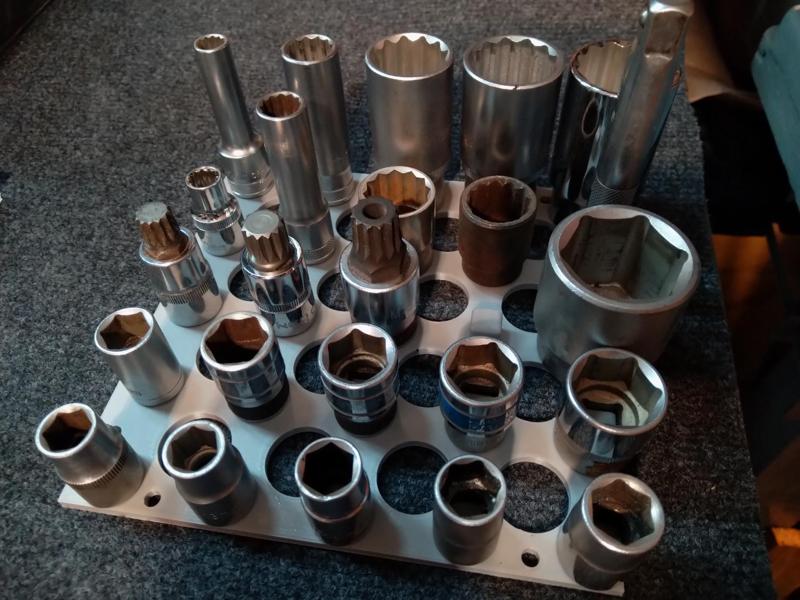 1/2 inch socket holder