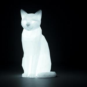 Low Poly Halloween Cat 3D Model – STL & OBJ for 3D Printing