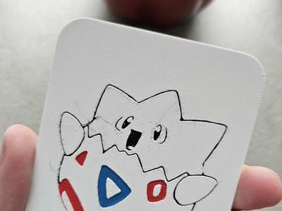 Togepi Toploader Divider – Card Organizer