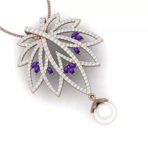 Women pendant 3dm render detail