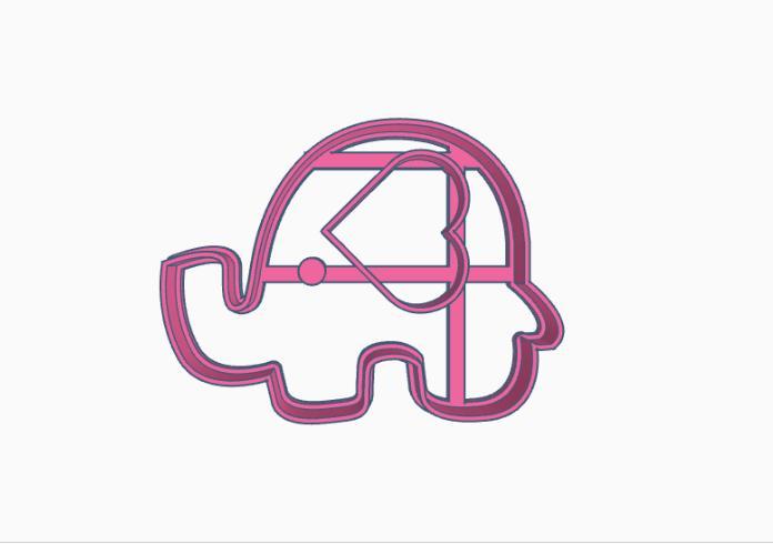 baby elephant cutter