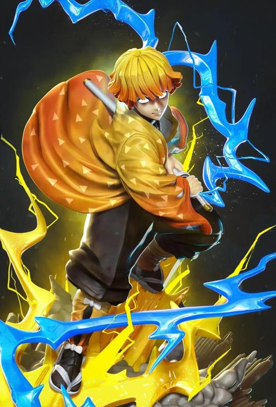 Thunder Breathing - Demon Hunter Slayer - Zenitsu - Infinity Castle