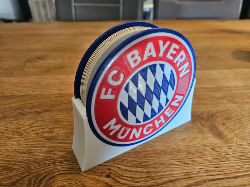 FC Bayern Coaster Holder