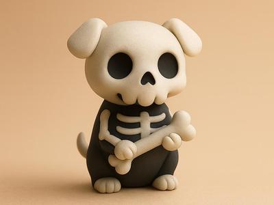 Skeleton Puppy