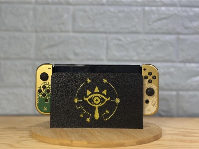 Sheikah Eye Nintendo Switch Oled Dock Cover - The Legend Of Zelda