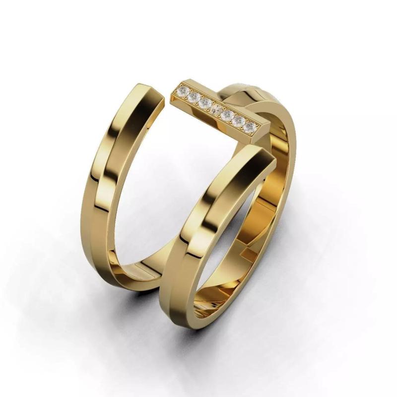 Pave Rings Woman 11