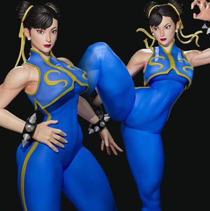 Chun li - D2 - 3D print STL