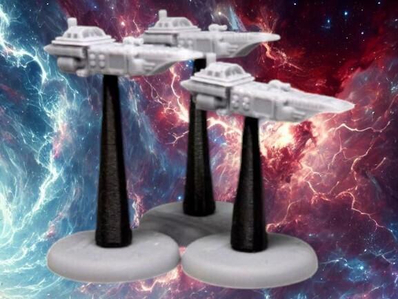 Squat Escort – Versatile Strike Craft STL