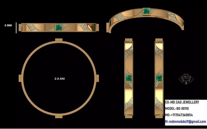 Light Weight Ladies Gold Breslet