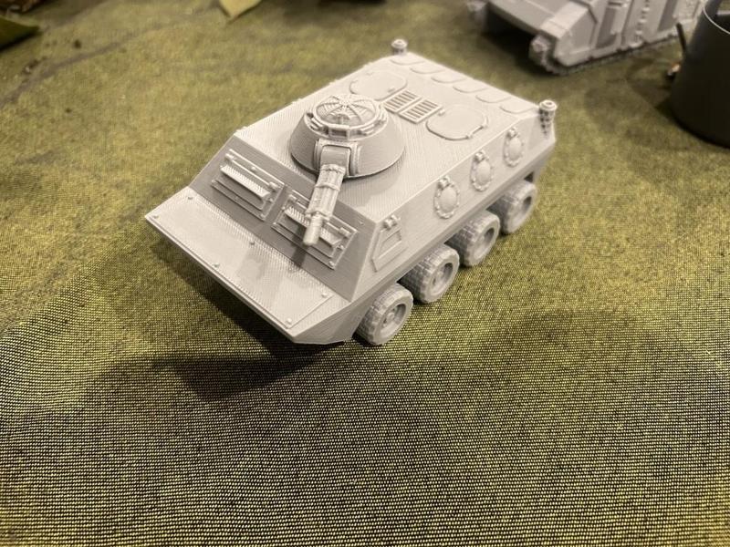 BTR 40000 GRIMDARK ARMOURED PERSONNEL CARRIER [FDM FRIENDLY]