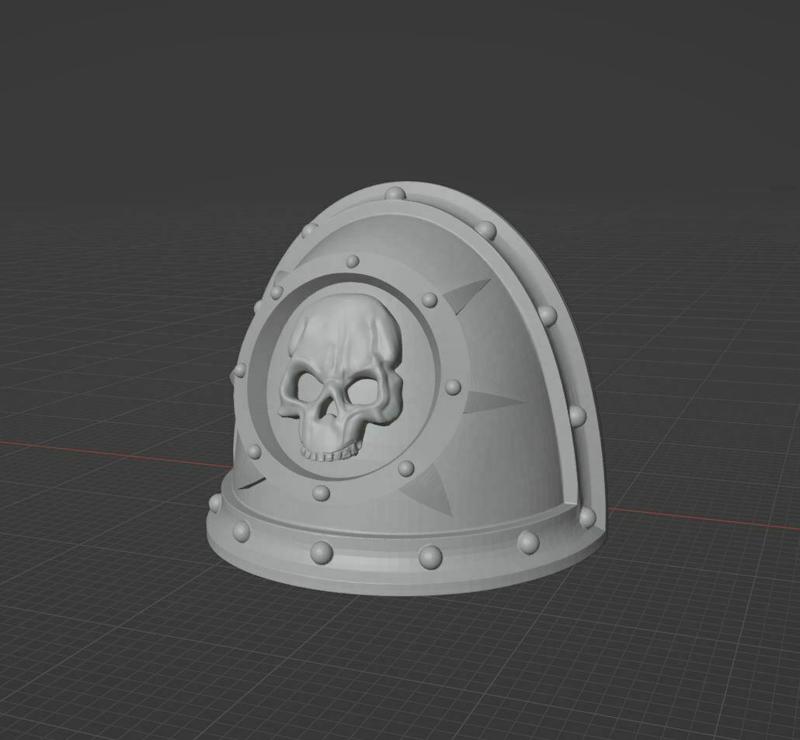 Nuscale Mk2 Death Legion Shoulderpad