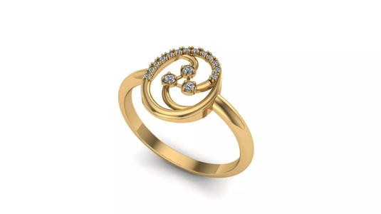 diamond ring 3d cad file