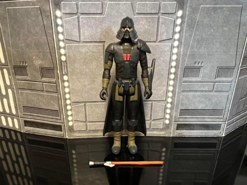STAR WARS TULOK HORD, KOTOR VIDEO GAME SITH, KNIGHTS OF THE OLD REPIBLIC, CUSTOM VINTAGE KENNER, HASBRO ACTION FIGURE, 3.75", 1/18, 5POA