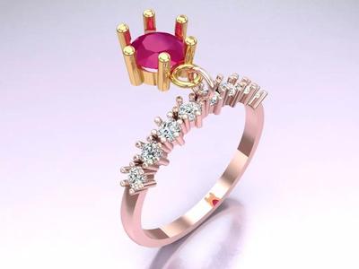 Diamond Ring - Womens Rings - N283