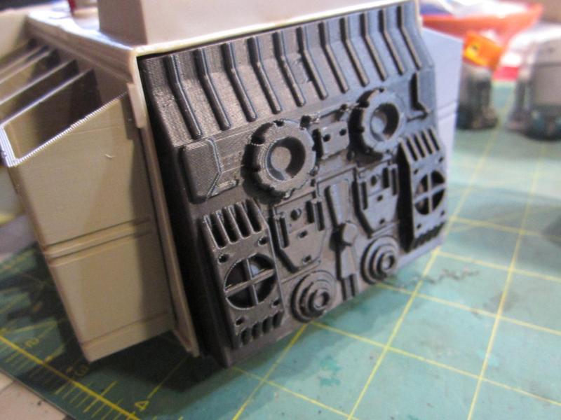 Rear Door for Imperial Troop Transport - Kenner 1979