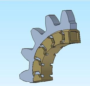 Tech Marine/ Iron Hands Helmet Crest