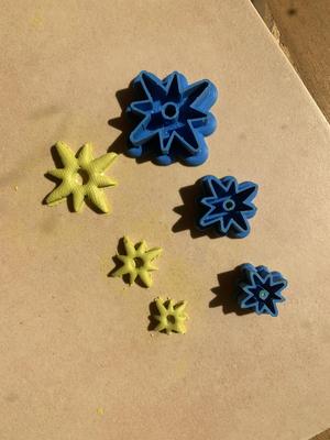 Emporte piéce bijoux - Pate Fimo - Etoile shape