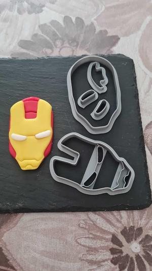 Iron Man cookie cutter