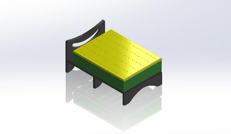 Bed Frame Inspired Kitchen Sponge Holder – 3D Printable Design