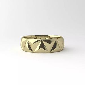 Ring with triangles