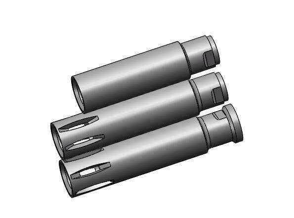 car15 & XM177 flash hiders 14mm CCW for AEG/gelball blasters