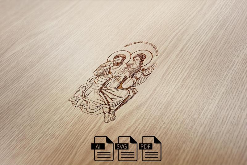 Laser cut digital file Casne Verige