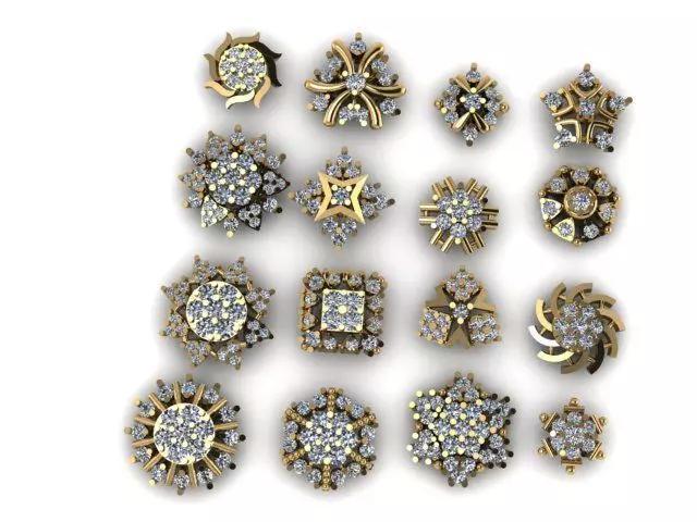 Different desing Earrings for Dimonds