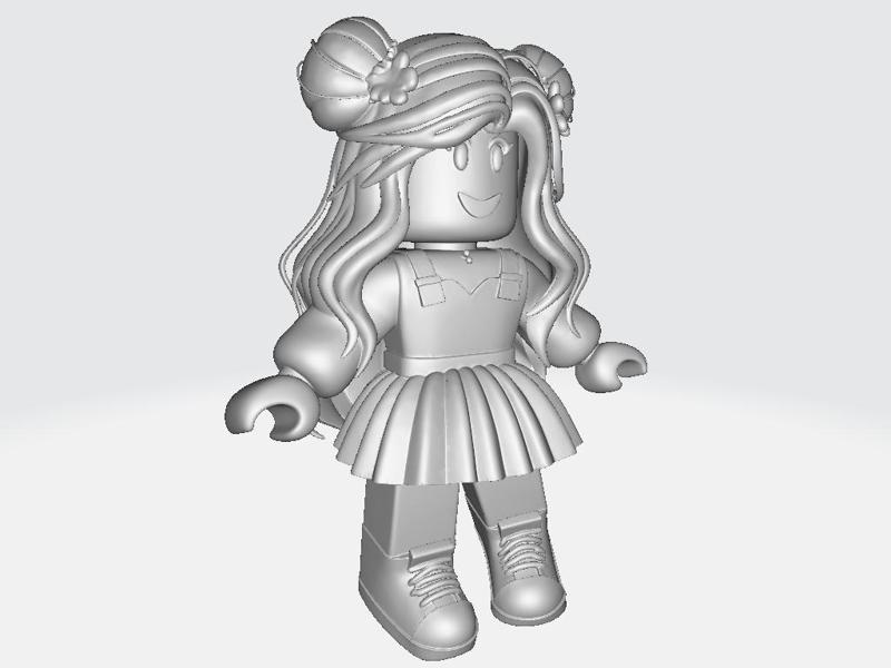 Miniature Game Roblox - Girl Top Model #14