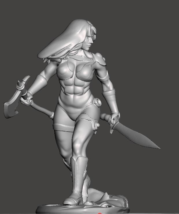 🔥 New Collectible Figure – Barbarian Huntress