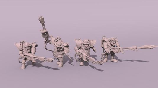 Ork Hot-Rod Marauder Firefighters (OPR)