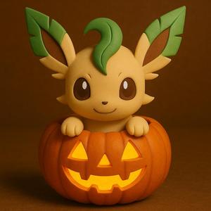 Leafeon – Halloween Pumpkin Escape