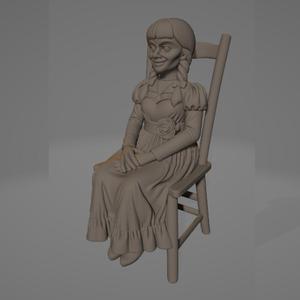 Anabelle - The Conjuring Movie - Zombicide/RPG Miniature