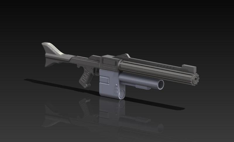 Modified DC-15 Blaster rifle